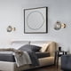 thumbnail image 3 of Lámpara de pared de noche para dormitorio posmoderna, estilo americano, diseño nórdico simple, para pasillo de hotel, escalera, lámpara de pared pequeña con bola de cristal, 3 of 5