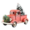 thumbnail image 2 of Decoración de Navidad Colcomx camión rojo 21x11x16cm, 2 of 7