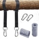thumbnail image 1 of Kit de arnés para colgar hamaca con 2 mosquetones resistentes y anillos en D, Tree Prote, 1 of 5