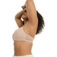 thumbnail image 6 of Jockey Women's Smooth & Sleek Microfiber Demi Coverage Wirefree T-Shirt Bra, 6 of 7