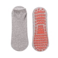 thumbnail image 2 of 1 Pair Trampoline Socks Anti-skid Silicone Grip Bottom Great Friction Solid Color High Elasticity Sweat Absorption Adult Home Yoga Socks Floor Socks, 2 of 8