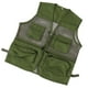 thumbnail image 2 of Jadeshay Chaleco Militar Chaleco Militar Chaleco de Pesca de Malla multibolsillo Transpirable Duradero para Actividades al Aire Libre(L-Verde Militar), 2 of 5