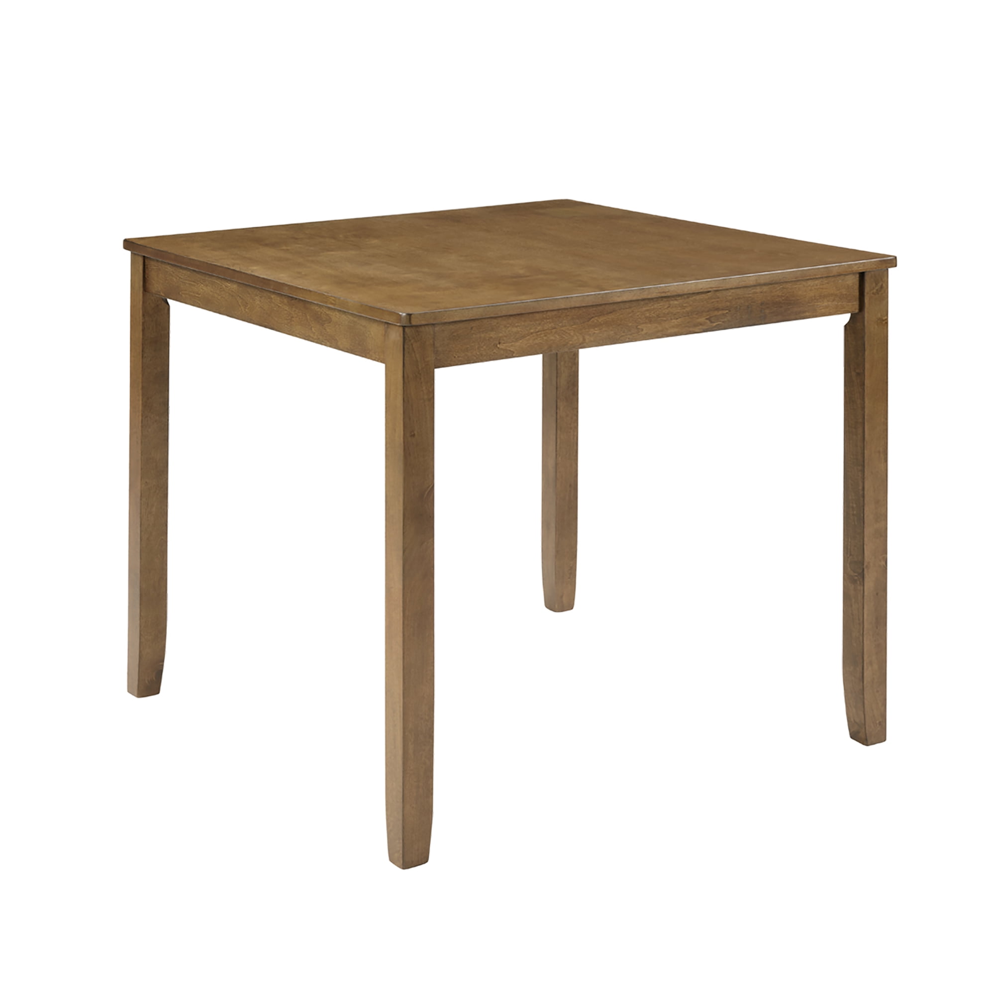 Wooden Dining Square Table, Kitchen Table for Small Space, 4 Person Dining Table, Oak ONLY THE TABLE