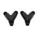 thumbnail image 2 of Y Block Fitting Adapter, Rust Proof Leakage Proof Fitting Junction Coupler Adapter Male Flare Thread 10AN To 10AN  For Fuel System ANGGREK Y Block Fitting Adapter, 2 of 8