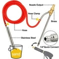 thumbnail image 4 of Pressure Washer Sandblasting Kit - 5000 PSI Wet Abrasive Sandblaster Attachment with 3 Ceramic Nozzles, 1/4" Quick Disconnect, for Rust, Paint, and Graffiti Removal, 4 of 7