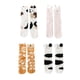 thumbnail image 4 of Guardurnaity 1 par de calcetines pantuflas para mujer, bonitos, cómodos, suaves, acogedores, lavables, para invierno, para dormir, calcetín Medias, 4 of 6