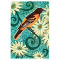 thumbnail image 1 of Toland Home Garden Baltimore Oriole 12.5 x 18 Inch Decorative Spring Flower Bird Branch Garden Flag, 1 of 1