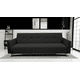 thumbnail image 2 of Sofa Cama Reclinable EL BAZAR STORE Paris Lino Gris Oxford Moderno abotonado, 2 of 8