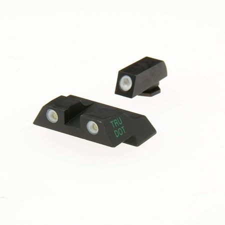 Meprolight Tru-Dot Tritium Night Pistol Sights Set Green Glock G26 & (Best Glock Sights For Target Shooting)