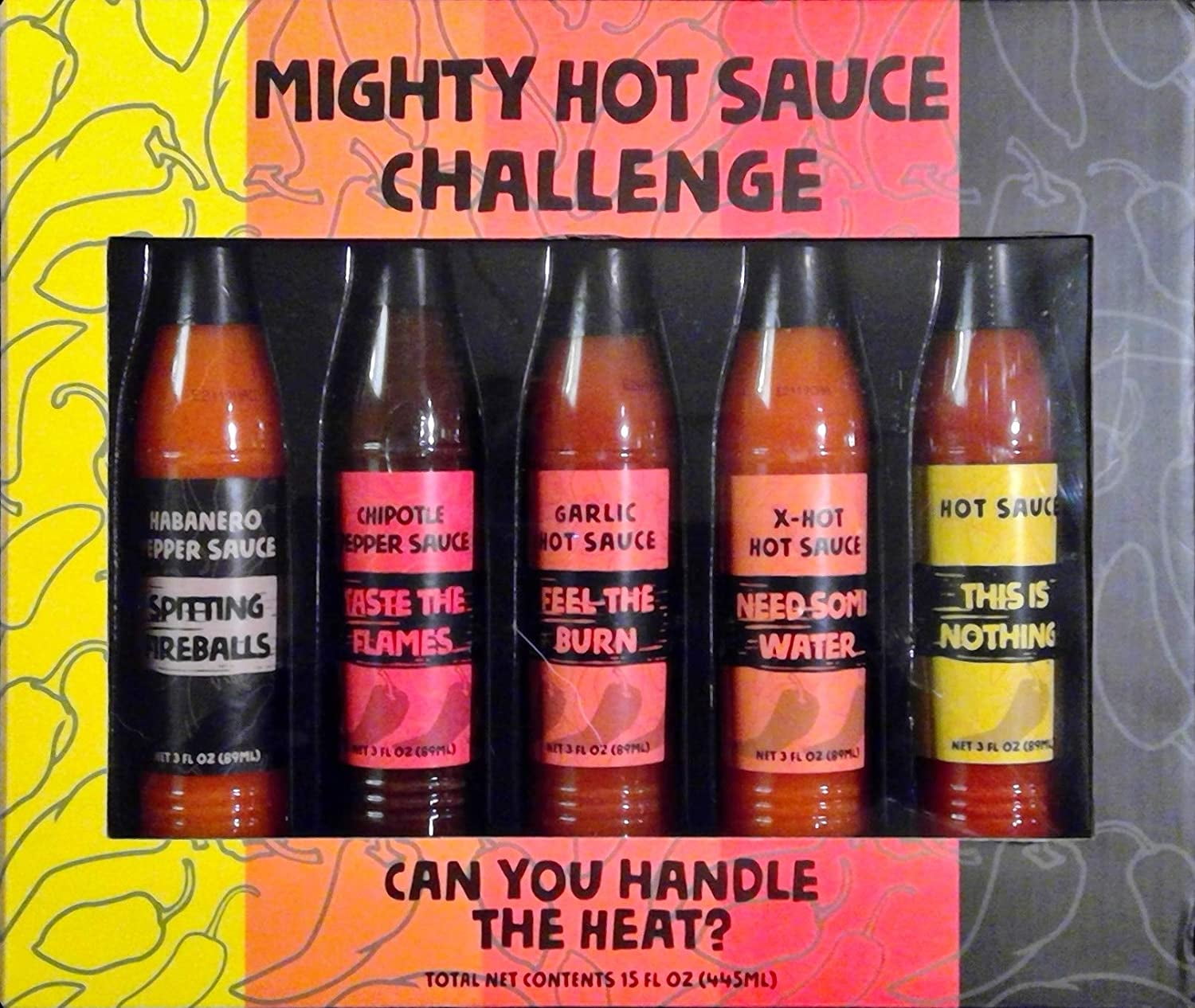 Mighty Hot Sauce Challenge Hot Sauce Sampler Gift Set