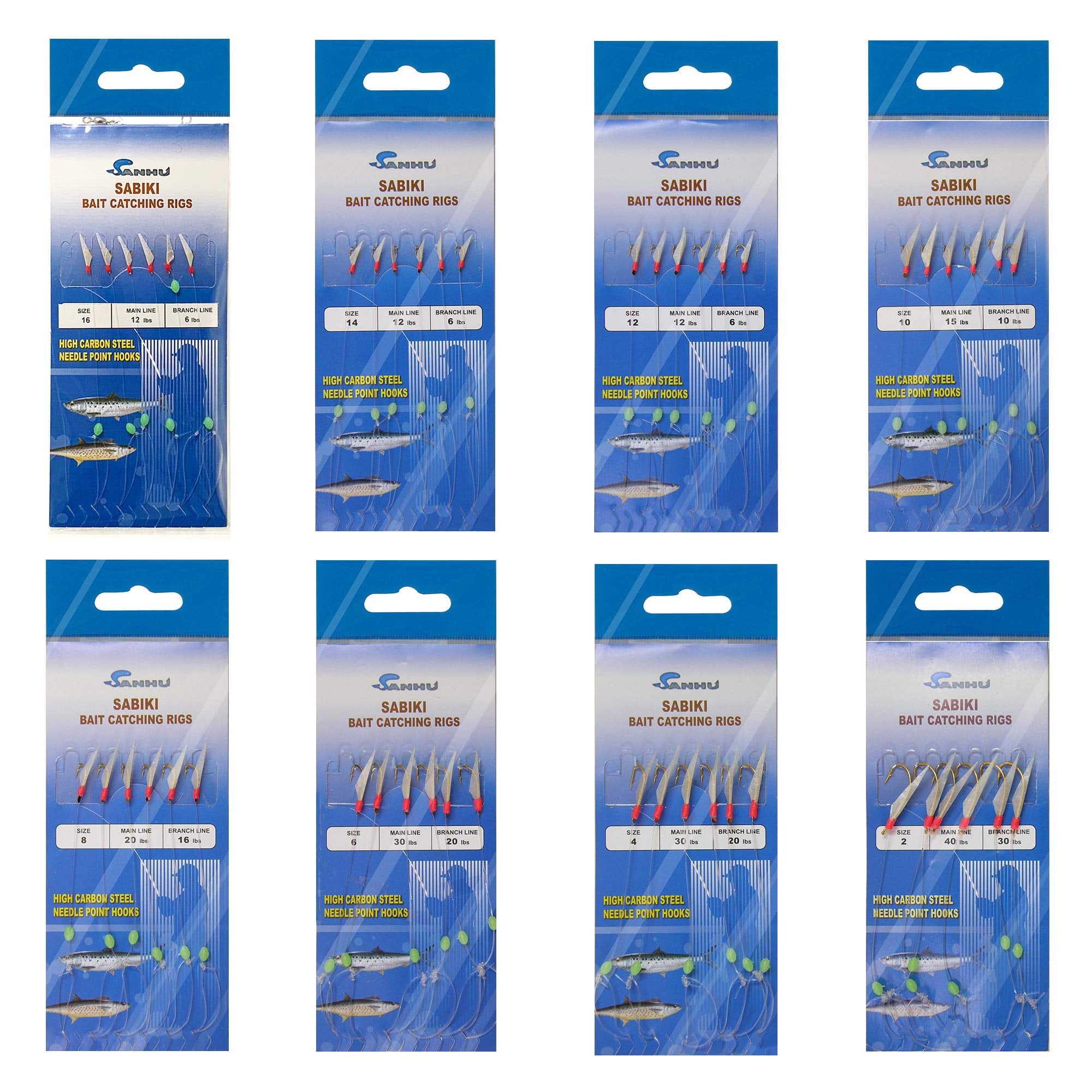 Sanhu Bait Rigs - Size #6 - Model 469 -10 Packs