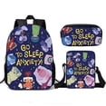 thumbnail image 5 of 2024 Nuevo Disney Inside Out2 Paquete de tres piezas de libros de dibujos animados Paquete de comida Estuche para bolígrafos Mochila para escuela primaria y secundaria, 5 of 5