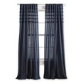 thumbnail image 6 of Martha Stewart Water's Edge Tufted Indoor Polyester Light Filtering Backtab Curtain Panel Pair , Navy, 50"x84" , Set of 2, 6 of 6