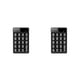 thumbnail image 4 of Seitruly Wired Numeric Keyboard 19 Keys Mechanical Key-board Keypads Keypad Portable 2.4G Mini Number Rechargeable Digital for Laptop Negro 2piezas, 4 of 6