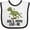 White and Black, variant on Inktastic Gigi and Poppy Love Me Dinosaur Boys Baby Bib