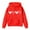 B-Red713, variant on JAJAHO Sweatshirt For Little Big Girls Oversized Heart Print Valentine's Day Shirt Casual Hoodie Pullover Cozy Tops