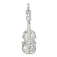 thumbnail image 1 of FB Jewels Sterling Silver Violin Charm, 1 of 4