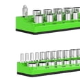 thumbnail image 6 of MAGIDEAL 3Pcs Magnetic Socket Organizers Easy to Use Utility Portable for Tool Drawer Green SAE, 6 of 8