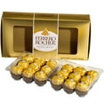 thumbnail image 4 of (18 Count) Ferrero Rocher, Premium Gourmet Milk Chocolate Hazelnut, Individually Wrapped Candy for Gifting, A Great Easter Gift, 7.9 oz, 4 of 7