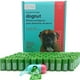 thumbnail image 5 of dognut - 900 Bolsas para excrementos de perro con dispensador y clip para correa, 33 x 23 cms, sin perfume, verde, Fuertes, Resistentes, Desechables (900 bolsas, 60 rollos), 5 of 9