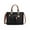 Black Cognac, variant on MKF Collection Julia Vegan Leather Color-Block Women’s Crossbody Satchel Handbag by Mia K. - Wine Blush