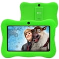 thumbnail image 1 of Contixo 7 pulgadas Kids Learning Tablet, Bluetooth Kids Wireless Headphone y Tablet Bag paquete con aplicaciones aprobadas por el maestro y control para padres -Conjunto verde Contixo Contixo Kids, 1 of 3