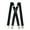blank, variant on Men’s Adjustable Clip-On Suspenders, Heavy-Duty Elastic Y-Back Braces with Strong Metal Clips, Classic Style for Work, Business & Formal Wear