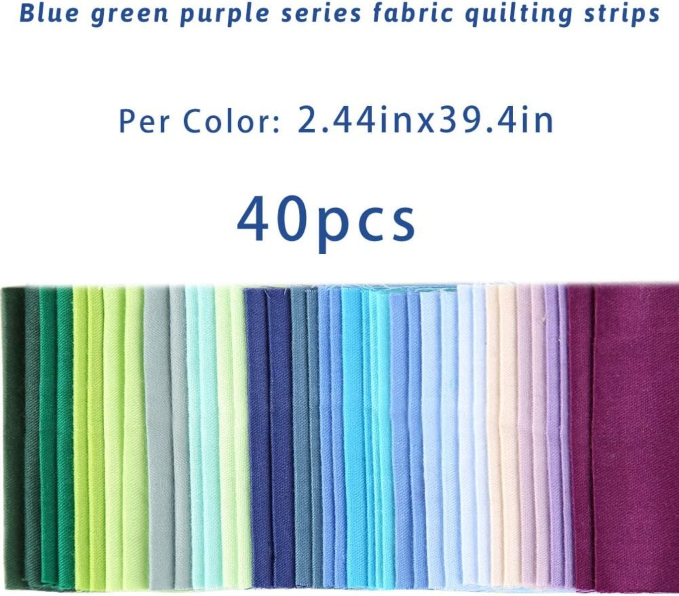 40Pcs Roll Up Cotton Fabric Quilting Strips, Jelly Roll Fabric, Cotton Craft Fabric Bundle, Patchwork Craft Cotton Quilting Fabric, Cotton Fabric, Quilting Fabric with Different Patterns for Crafts