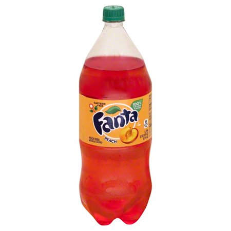  Fanta  Caffeine Free Peach  Soda  2 L Walmart com