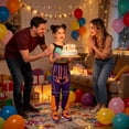 thumbnail image 4 of Popular Singer Costume Girls Halloween Costumes Outfit with Accessories Birthday Party Dress Up Sets Stage Performance Role Play Apparel for Kids, 4 of 6