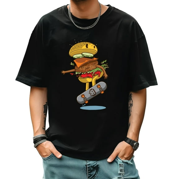 Men's Short Sleeve Graphic T shirt Collection Summer New Trend Sports Shirt Select