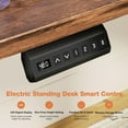 thumbnail image 5 of Electric Stand up Desk, 48'' Wide Desktop with Adjustable Height, Standing Computer Desk for Home Ofiice, Oak, 5 of 7