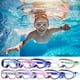 thumbnail image 1 of Gafas de natación para niños con gorra, gafas de buceo impermeables de montura grande para niños y niñas de 6 a 14 años, protección UV, antivaho, vista panorámica de 180°, correa ajustable, lentes, 1 of 5