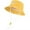 Yellow, variant on Dsscvnef Toddler Beach Hat Adjustable Beach Hats Wide Brim Summer Upf 50+ Protection Infant Bucket Hat Baby Bonnet 1-2 years Kids Clothes Boys