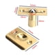 thumbnail image 2 of Cerradura de cuentas para puerta de gabinete, pestillos de puerta invisibles ajustables para puerta de madera, 2 of 5