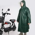 thumbnail image 1 of Chubasquero con capucha Fernando chaqueta impermeable poncho de lluvia XL Verde, 1 of 8