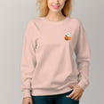 thumbnail image 3 of Women's Crew Neck Pullover Comfortable Autumn And Winter - Cartoon Pumpkin Print, 3 of 16