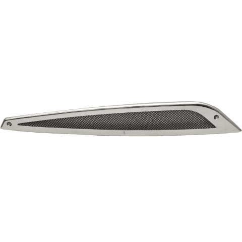 Malibu Boat Intake Vent Cover 3328071.1 | 16 3/8 x 2 3/8 Inch Stainless