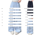 thumbnail image 3 of TIREOW Girls Wide Leg Pants Solid Color Elastic High Waist Drawstring Baggy Casual Pants Stylish Streetwear Lightweight Track Pants Joggers, 3 of 6