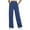 Navy, variant on SwiftWear Women's Elastic Waist Wide Leg Sweatpants with Side Pockets, Lounge Joggers Comfortable Baggy Casual Pants S-2XL