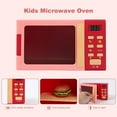 thumbnail image 5 of Kids Microwave Toy, Play Kitchen Accessories and Play Food for Toddlers 3-6 Year Old Girls Boys, 5 of 6