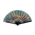 thumbnail image 3 of 13 Inch Foldable Fan Hand Fan Colours Clap Fans Dancing Large Foldable Hand Fan, 3 of 5