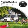 thumbnail image 3 of OULII 20Pcs Tent Pole Puncture Proof Cap Black Round Awning Clips for Rv Canopy and Outdoor Enthusiasts, 3 of 8