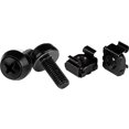 thumbnail image 3 of StarTech.com M6 Cage Nuts and Screws - Lot de 50 - Vis et Écrous de Cage 12mm - Noir (CABSCREWM6B) - Vis et Écrous de Rack - Noir - pour P/N : RACK-18U-20-WALL-OA, RACK-21U-20-WALL-OA, RACK-24U-20-WALL-OA, RK12OD2, RK3236BKF, 3 of 10