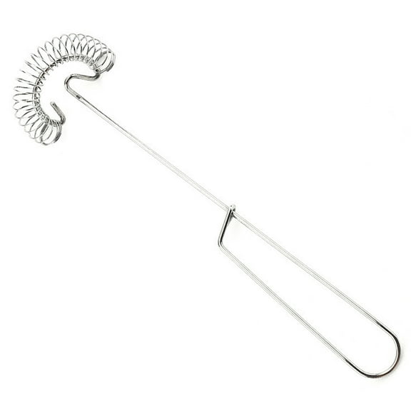 Stainless steel manual whisk, spring coil eggs beater, butter and noodle stirring rod