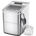 thumbnail image 1 of Electactic Ice Maker Machine for Countertop, 26Lbs/24H Portable Electric Ice Makers, Compact Ice Cube Maker with Ice Scoop and Basket 9 Cubes Ready in 6-8 Minutes,Ice Making Machine for Home, 1 of 12