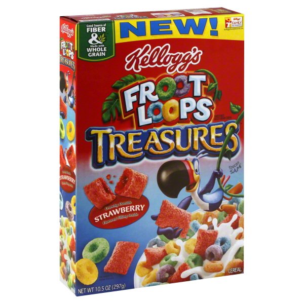 Kelloggs Froot Loops Cereal, 10.5 oz - Walmart.com - Walmart.com