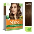 thumbnail image 4 of (6 pack) Nisha Creme Hair Color | Permanent Long Lasting Brown Hair Dye Colour Kit | Golden Brown | Mini Box 40gm / 1.35 Oz, 4 of 10