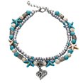 thumbnail image 4 of Summer Fashion Star Shell Pearl Shell Pearl Anklet Handmade Multilayer Anklet Bracelet Beach Foot Jewelry For Women And Girls, 4 of 4