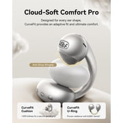 Baseus Open Ear Earbuds, 5g Clip-On Headphones, 40H Playtime,SuperBass 2.0, 4-Mic AI Clear Calls, IP67, Hi-Res LDAC & HiFi4 Acoustic Sound, Bluetooth 6.0, MC1 Pro